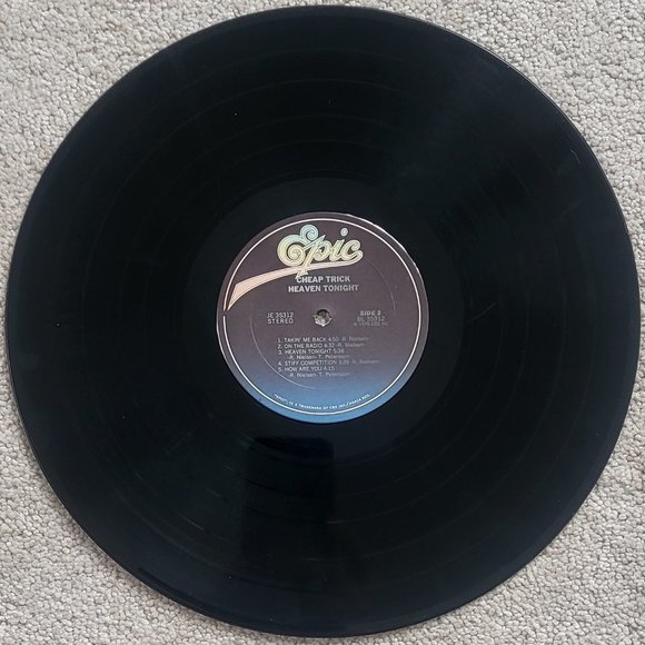 Cheap Trick Vinyl LP Record Album Set - Heaven Tonight & at Budokan 1978 - Picture 13 of 13